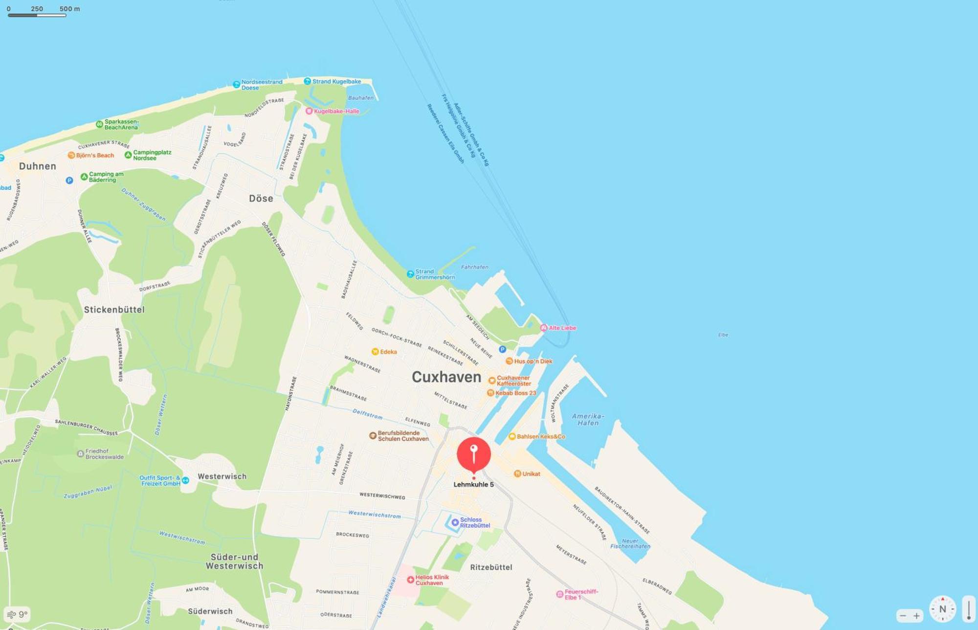 Kuestenliebe Cuxhaven 3 外观 照片